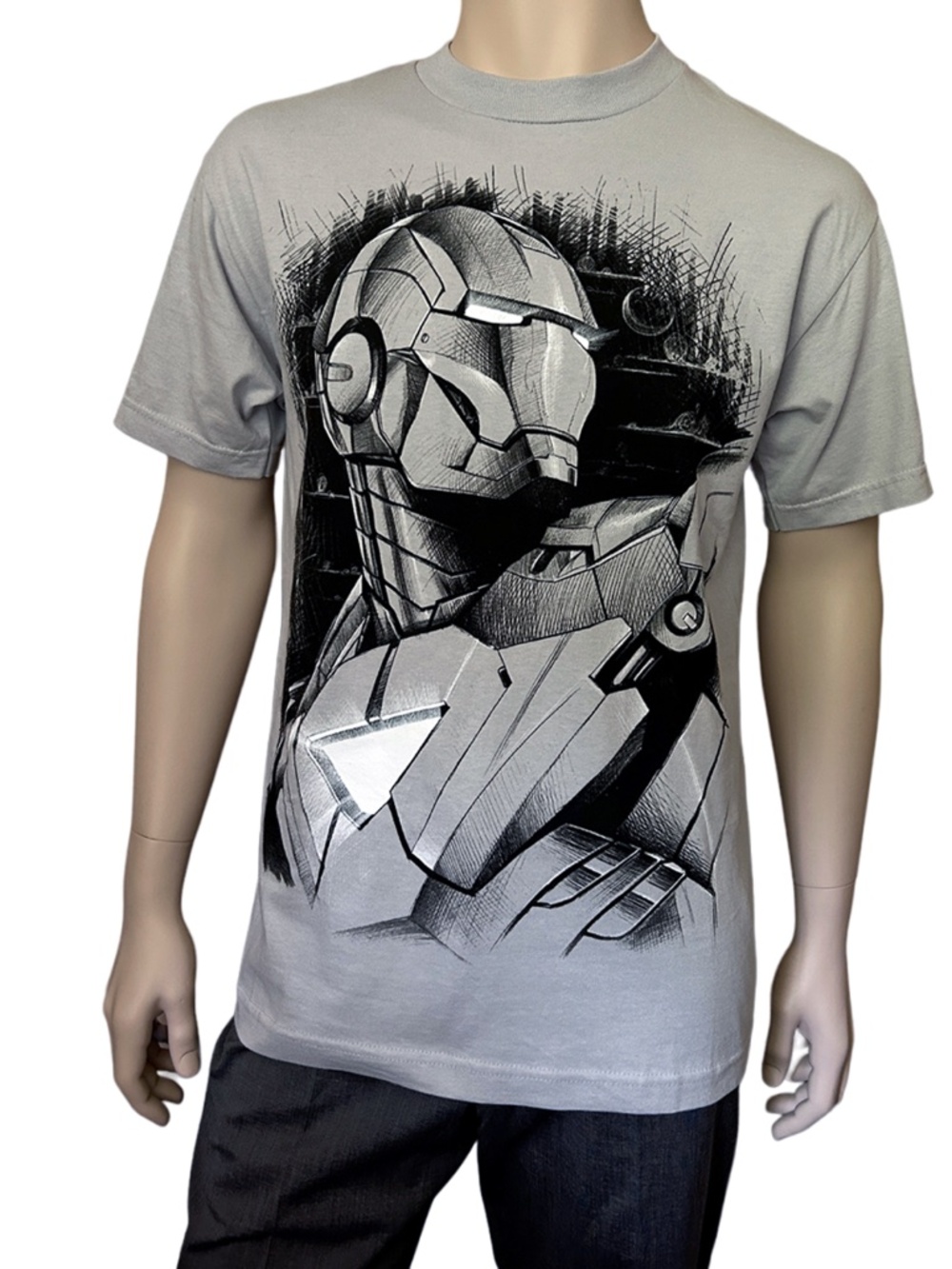 Marvel Comics Iron Man 2 Graphic Tee t-shirt Top Shirt Short Sleeve 100% Cotton